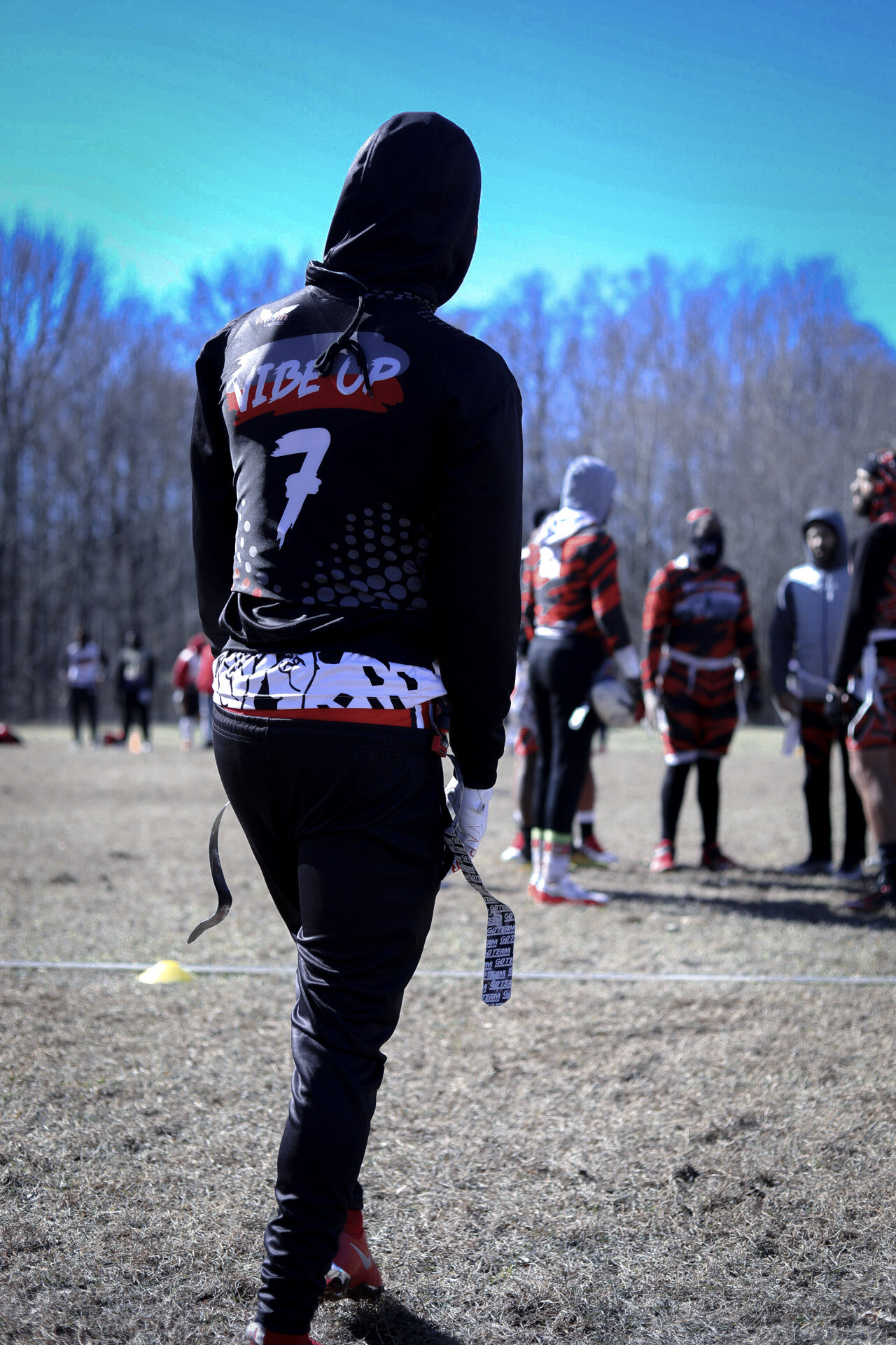Vibe Up #7 — flag football sideline